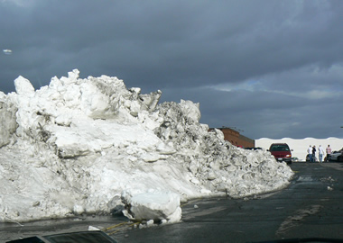 pile of snow