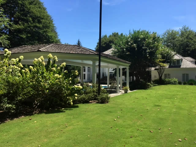 Large backyard gazebo