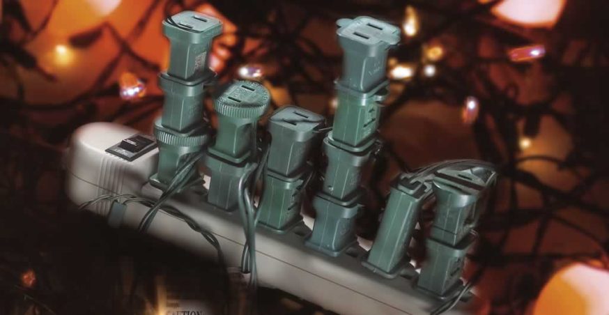 Holiday Decorating : Outlet overused