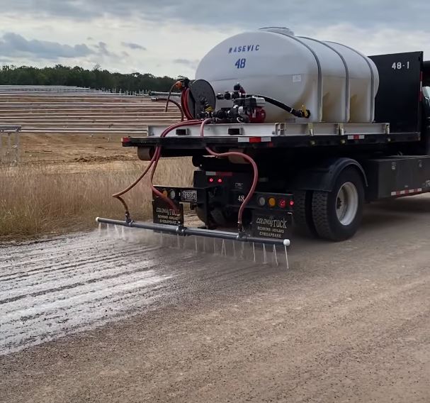 Rasevic Deicer and Dust Control Sprayer Truck