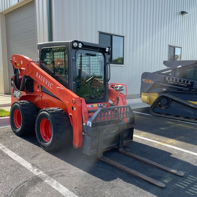 Rasevic Skidsteer used year round